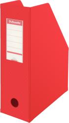 Esselte Suport vertical documente 10cm carton plastifiat rosu, ESSELTE