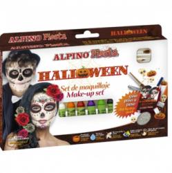 Alpino Set machiaj ALPINO Halloween - 6 culori x 5 gr + accesorii (MS-DL000096)