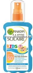 Garnier Ambre Solaire Kids naptej, pumpás SPF 50+ 200ml