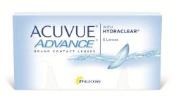 Johnson & Johnson Acuvue Advance with Hydraclear (6 db) - 2 heti