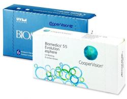 CooperVision Biomedics 55 Evolution (6 pcs) - monthly