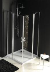 SAPHO Gelco One zuhanykabin két nyíló ajtóval 120x90 cm (GO4812+GO4890)
