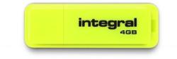 Integral Neon 4GB USB 2.0 INFD4GBNEONYL