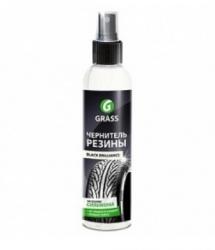 GRASS Black Brilliance - Szilikonos gumiápoló szer 250 ml