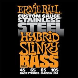 Ernie Ball 2843 Stainless Steel Hybrid Slinky 45-105 - hangszeraruhaz