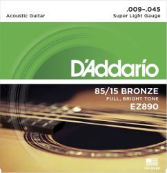 D'Addario EZ890 85/15 Bronze, 009-045