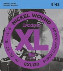 D'Addario EXL120 Nickel Wound, 009-042