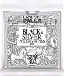 Ernie Ball 2406 Ernesto Palla Black & Silver Medium - hangszeraruhaz