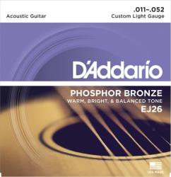D'Addario EJ26 Phosphor Bronze, 011-052