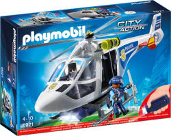Playmobil Elicopter De Politie Cu Led (6921)
