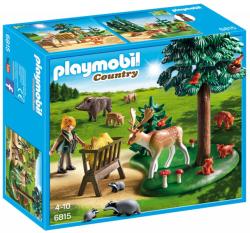 Playmobil Teren Impadurit Si Animale (6815)