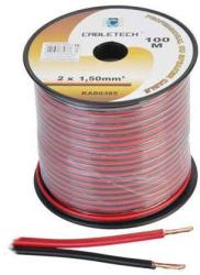 Cabletech Cablu difuzor cupru 2x1.5mm rosu/negru Cabletech KAB0385 (KAB0385) - sogest