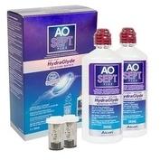 Alcon AOSEPT PLUS with Hydraglyde 2 x 360 ml cu suporturi Lichid lentile contact