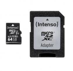 Intenso microSDXC Standard 64GB Class 10 I-MSD64GBUHSP