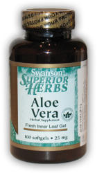 Swanson Aloe Vera kapszula 100 db