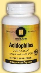 Highland Laboratories Acidophilus 2 billion 90 db