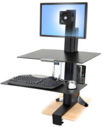 Ergotron Single Sit-Stand Workstation (33-344-200)