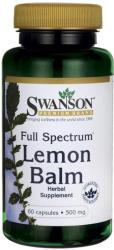 Swanson Lemon Balm citromfű levél kapszula 60 db