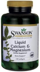 Swanson Liquid Calcium & Magnesium kapszula 100 db