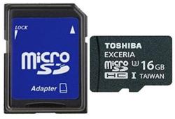 Toshiba microSDHC 16GB SD-CX16UHS1(6A