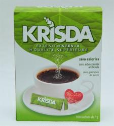 Krisda Stevia Indulcitor Natural 100 plicuri