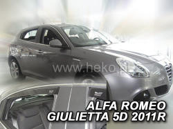 HEKO ALFA ROMEO Giulietta 2010-2020 első+hátsó légterelő, 4 darabos készlet 10114
