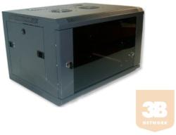 Xtech - 6U fali rack szekrény 600x450 hegesztett váz (TO-06645)