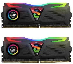 GeIL SUPER LUCE Black 16GB DDR4 3000MHz GLS416GB3000C16ADC