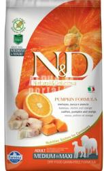 N&D Grain Free Adult Medium/Maxi Codfish - Orange - Pumpkin 12 kg