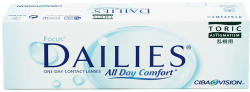 Alcon Focus Dailies All Day Comfort Toric - 30 Buc - Zilnic