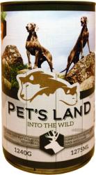 Pet's Land Land Dog - Game & Carrot 1240 g