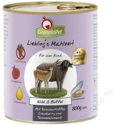 GranataPet Liebling's Mahlzeit Wild & Bufallo 800 g