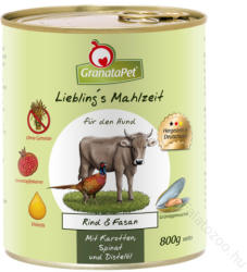 GranataPet Liebling's Mahlzeit Beef & Pheasant 800 g