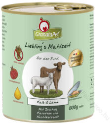 GranataPet Liebling's Mahlzeit Calf & Lamb 800 g