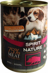 Spirit of Nature Dog Konzerv Vaddisznóhússal 415g - Kifutó 2026.01. 26