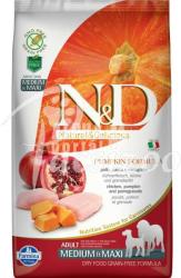 N&D Grain Free Adult Medium & Maxi Chiceken & Pomegranate With Pumpkin 2,5 kg