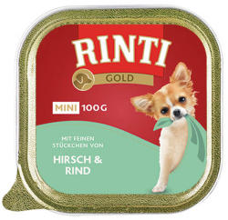 RINTI Gold Mini - Deer & Beef 24x100 g