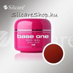 Silcare Base One Red, Rich Love 09#