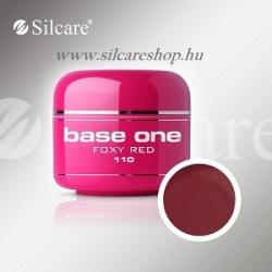 Silcare Base One Color, Foxy Red 110#