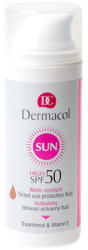 Dermacol Sun WR Tinted Protection Fluid, vízálló SPF 50 50ml