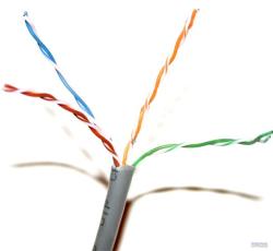 Tömör 4 x 2 x 0, 5 UTP CAT. 5 Solid Cable 305m (113362)