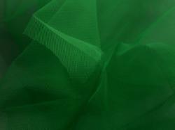 smaragdzöld tüll dekoranyag (1, 5 m széles)