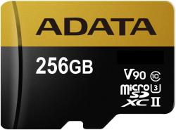 ADATA microSDXC Premier ONE 256GB C10/U3/V90 AUSDX256GUII3CL10-C