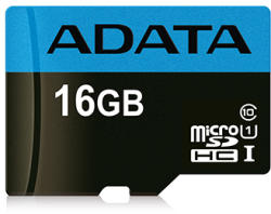 ADATA microSDXC 16GB C10/UHS-I AUSDH16GUICL10 85-R