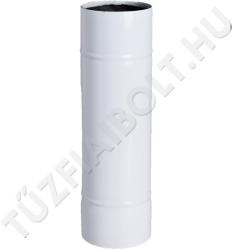 Alföldi-MAGYAR Zománcozott füstcső 118/400 fehér (V05ZFCS118400)