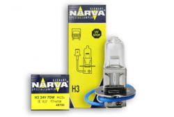 NARVA Bec auto halogen pentru far Narva H3 70W 24V 48700N