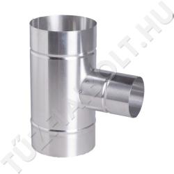 Alföldi-MAGYAR Alu füstcső T-ág 130/130 (A05NT130130)