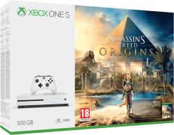 Microsoft Xbox One S (Slim) 500GB + Assassin's Creed Origins