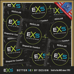 EXS Condoms Comfy Fit - Regular 100 db