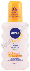 Nivea Sun Pure&Sensitive spray SPF 50 200ml